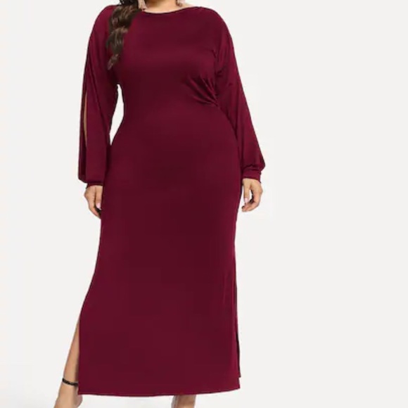 Split Sleeve Dress - Picture 2 of 4